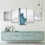 Statue of Liberty USA, ensemble de 5 statues sur toile Liberty-1256018284