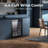 Electactic 4.45 Cu.ft Wine & Beverage Fridge - Freestanding, Digital Thermostat, Quiet Compressor, Dual-Pane Glass