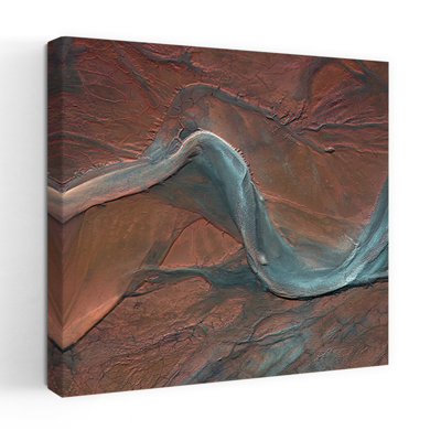Art contemporain contemporain, paysage abstrait