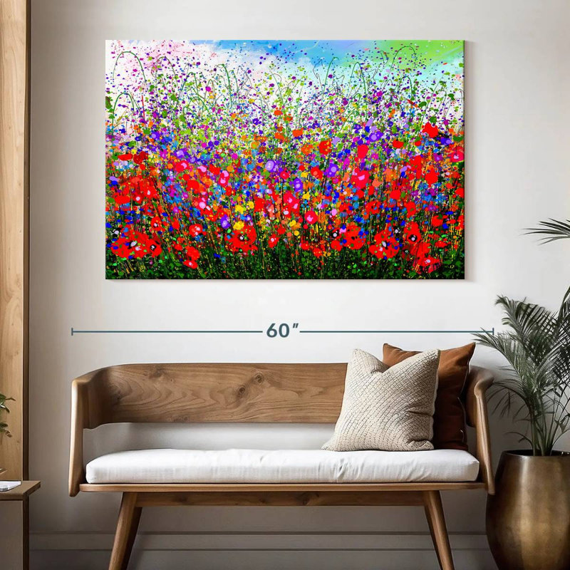 Avery A Wildflower Celebration, H 34 po x l 51 po