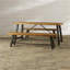 3 Piece Wood Outdoor Dining Set