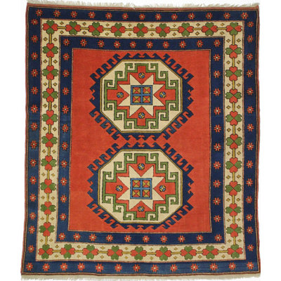 Tapis tribal rétro Bharith