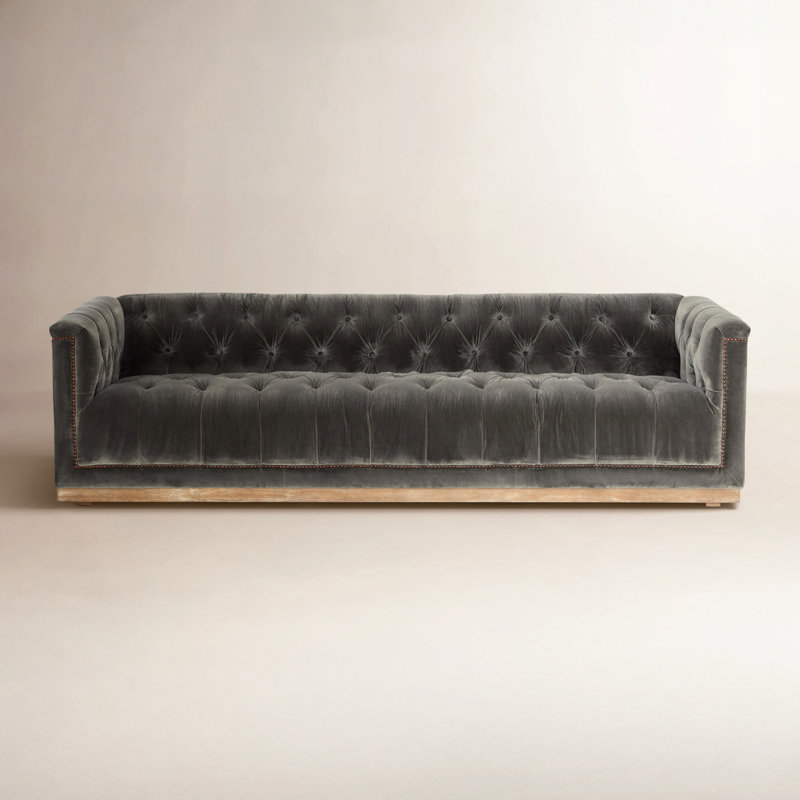 Maxx Sofa, Sapphire Birch Polyester Blend