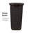  60L Slim Laundry Hamper, Clothes Basket, Lid, Wicker Style, Plastic-73408764