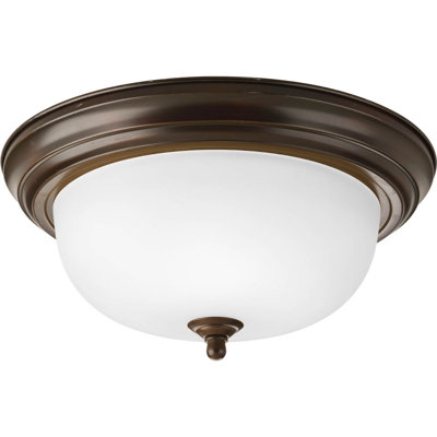 Plafonnier encastré simple bol 13,25 po Rexroad