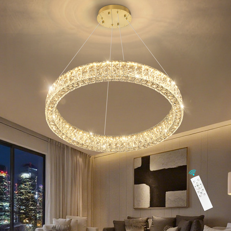 Lustre Led, Doré