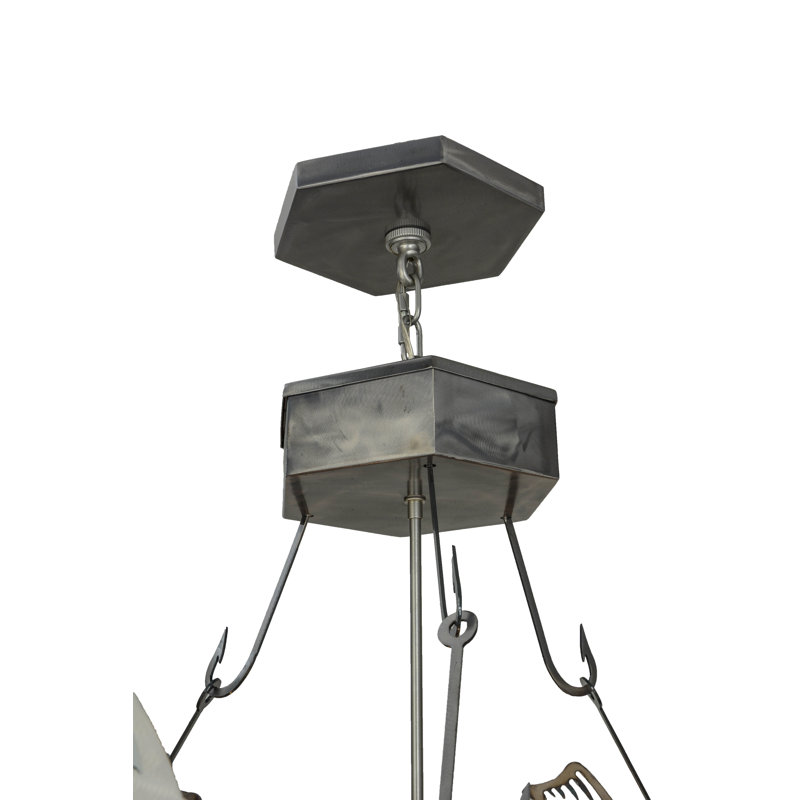 Rustic Lodge 6 - Light Chandelier