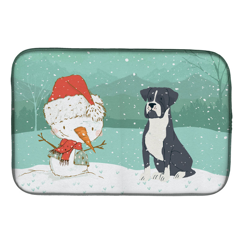 Snowman Christmas, Black Boxer