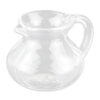 G.E.T. Restaurant Style Plastic Coffee Creamer Pitcher, 3 Ounce (Set of 12)