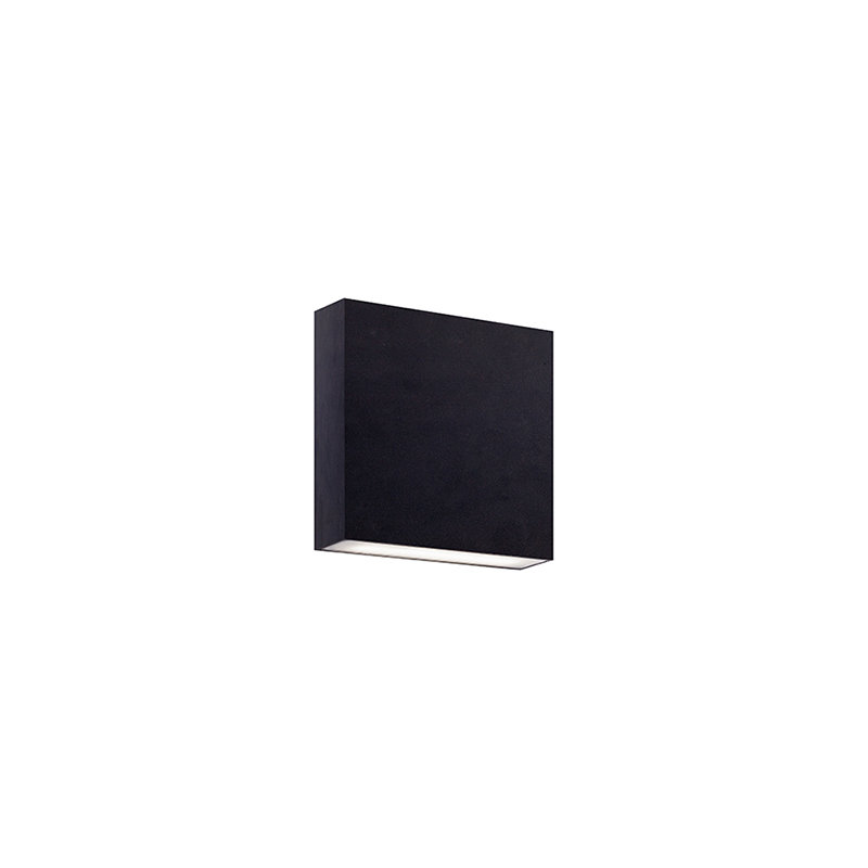 LED Outdoor Flush Mount, Black