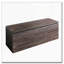 Banc de rangement Farmhouse en gris rustique