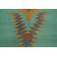 Tapis géométrique à motif oriental kilim 8 x 10