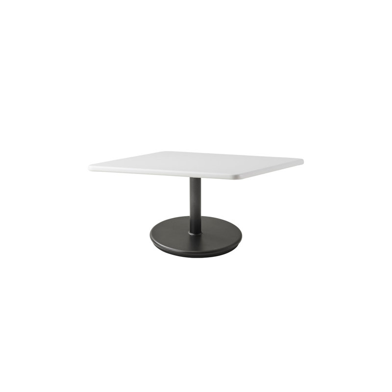 Go Outdoor Square Coffee Table, Lava Gray, Lava Gray