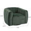 Fauteuil demi-tonneau pivotant rembourré Maravilla-1452498389