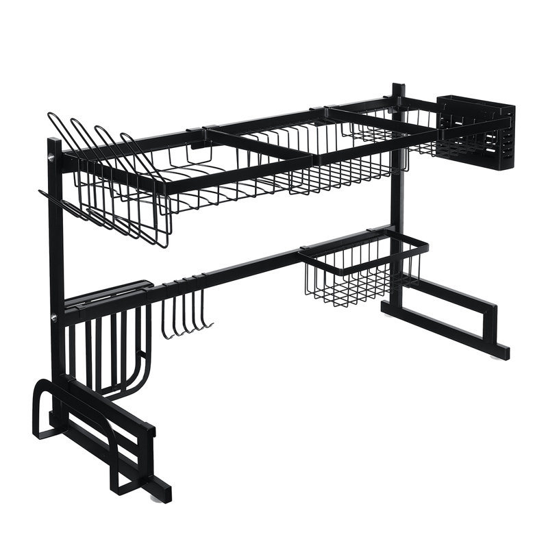 Stainless Steel Over The Sink Dish Rack, 33.5 in.