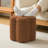 16.9"W Storage Upholstered Chenille Ottoman-578713381
