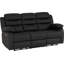 5 Seater Faux Leather Electric Reclining Sofa-831389377