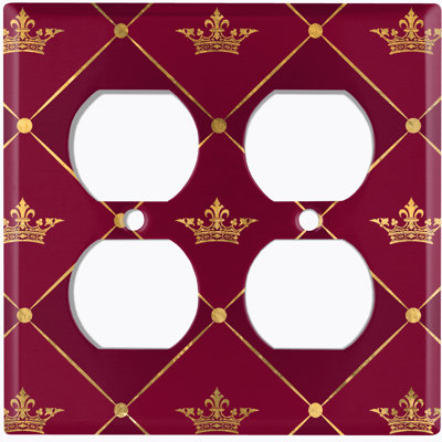 No Subject 2 - Gang Toggle Light Switch Standard Wall Plate