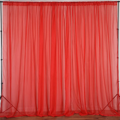 Brixon Sheer Curtain Single Panel