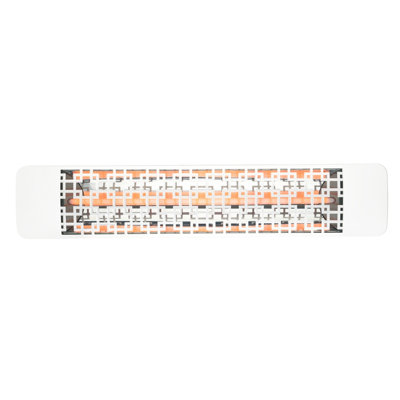 Chauffe-terrasse électrique à élément simple 39 watts Eurofase 2000 Watts
