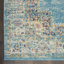 Tapis oriental bleu clair / ivoire Abbate-1355202565