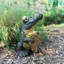 Statue de jardin fantaisiste «Entrez à vos risques et périls» Gator the Alligator Garden-1069154005