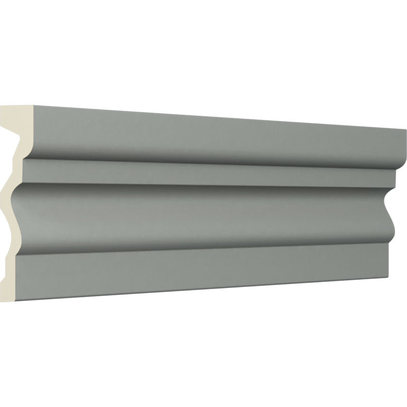 Primed Polyurethane Geometric Panel Moulding Sample