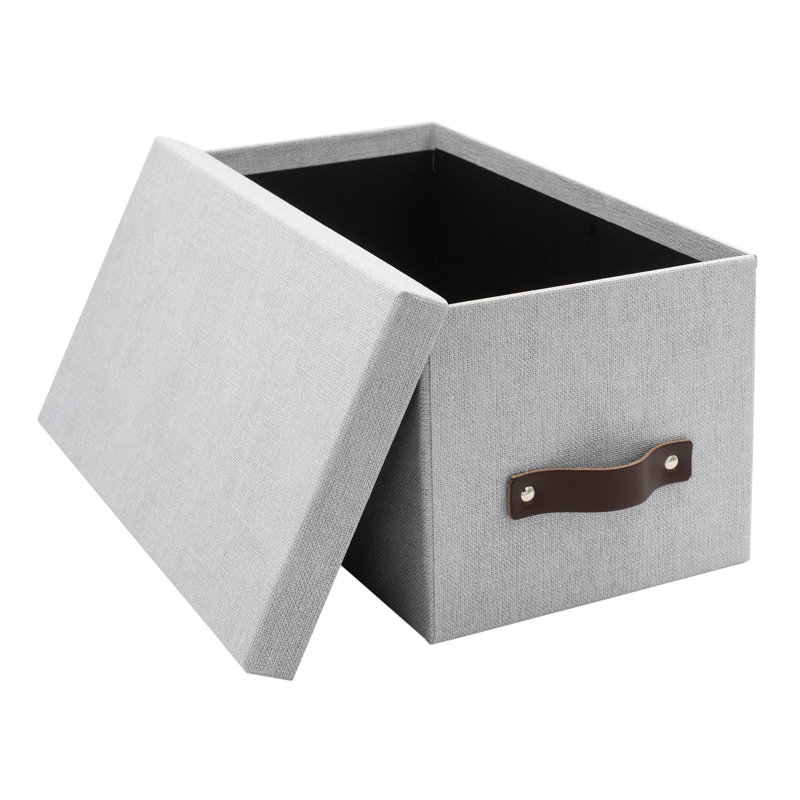 Boîte de rangement Bigso Silvia, Cendré