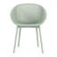 2 chaises longues modernes en plastique PP pâle, résistantes aux intempéries et légères pour la plage et le jardin. Installation facile (90°), support ergonomique, maille respirante, sans danger pour les sols, esthétiques et adaptées aux animaux domestiques. Utilisation intérieure/extérieure.