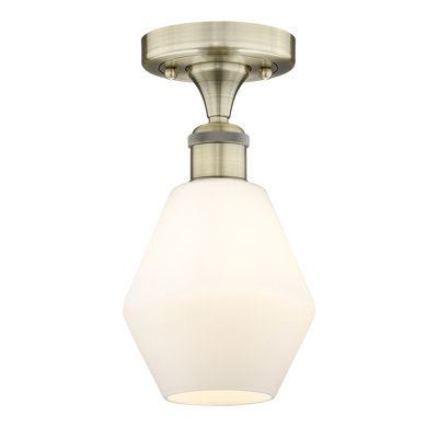 Amylea Glass Semi Flush Mount