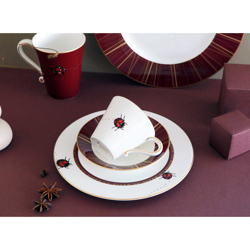 Handmade China Salad/Dessert Plate