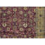 Tapis mauve et beige de haute qualité noué à la main