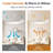 42-Inch Retractable Ceiling Fan With Light, Full-Spectrum Dimmable LED, Remote & App Control, Modern Style-577032490