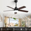Ventilateur de plafond moderne à 5 pales avec lumière DEL et télécommande Derick-379626993-369074906