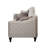 Carizma Upholstered 65.6 " Microfiber / Microsuede Loveseat