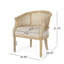 Chaise d'appoint en bois d'hévéa-1660343709