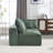 Chenille Deep-Seated Full Foam Couch With 2 Pillows- No Assembly Needed-1569242755