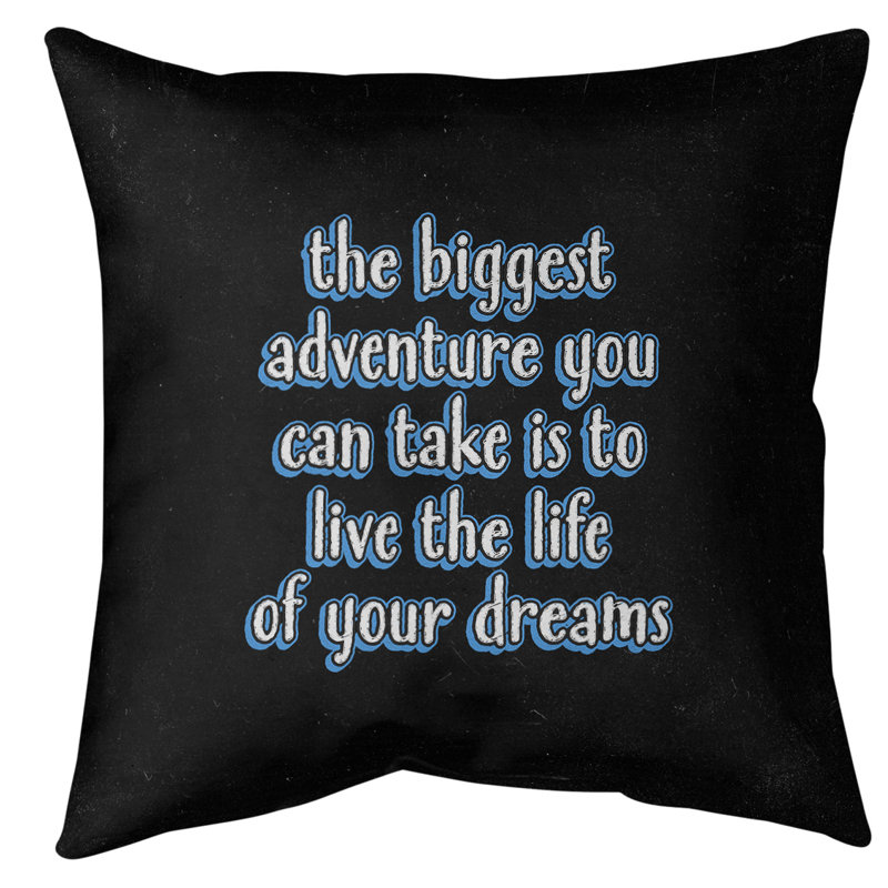 Coussin de sol, 28 po x 28 po, Bleu