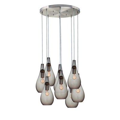 Earth 8 - Light Dimmable Chandelier