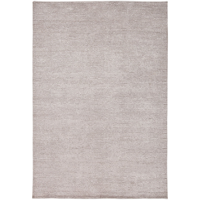 Tapis gris fait à la main Miles, Rectangle de 10 pi x 14 pi