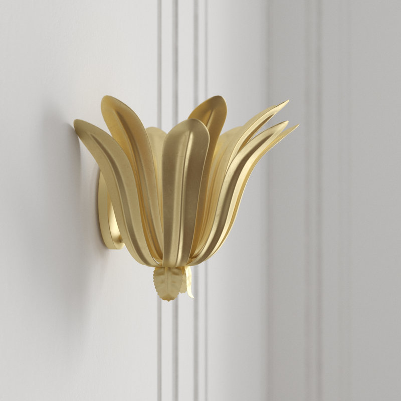 Cayman 1 - Light Armed Sconce, Gold