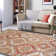 Peretsman 100% Polypropylene Geometric Indoor Area Rug or Runner, Soft & Durable Diamond Pattern
