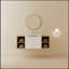 Meuble-lavabo simple avec plateau Alonah 47,80