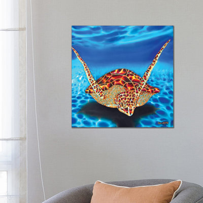 Paradise 1 Piece Wrapped Canvas Wall Art