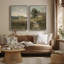 Art mural encadré rétro antique classique pour chambre à coucher-1009190295-1009190294