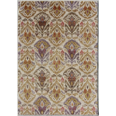 Geometric Hand Knotted Area Rug