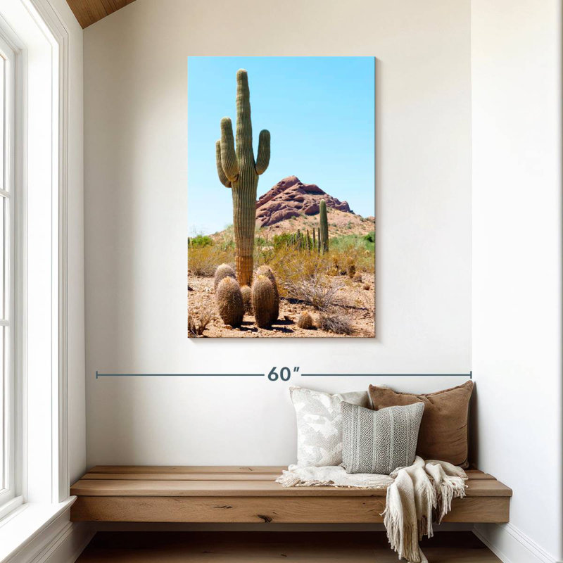 Harnek le cactus géant, H 45 po x l 30 po