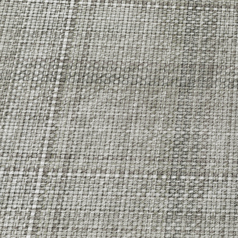 Machine Washable Indoor/Outdoor Chantille ACN2880 Plaid Rug, 2'3" x 7'6" Runner, Silver