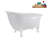 53.1'' x 25.6'' Soaking Acrylic Bathtub-72770164-76275074