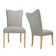 Hilley Spring Seating Double Dow Upholstered Parsons Chair